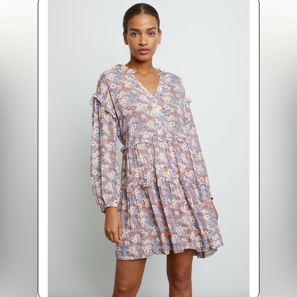 Rails Poppie Pink Jasmine Dress/ Size Medium - Picture 1 of 12